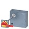 Siemens door mounted rotary operator EMERGENCY OFF IEC IP65 with door interlock 3VA9877-0FK25 - alternate 1