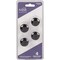 Hardware Resources KasaWare 1-3/16'' Diameter Zinc Diecast Matte Black Cabinet Knob, 4PK K778MB-4 - alternate 1