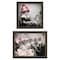 Homeroots Set Of Two The Salon Black Framed Print Wall Art, 2PK 408053 - alternate 1