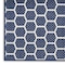 Homeroots 6' Navy Blue And Ivory Geometric Indoor Outdoor Area Rug 556333 - alternate 6
