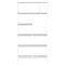 Homeroots 72" White Metal Five Tier Etagere Bookcase 527589 - alternate 3
