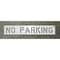 C.H. Hanson Commercial Stencil, Heavy Duty Reusable, No Parking CharacterLegend, 4 In Character Height, 3 In, 69999 69999 - alternate 3