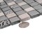 Apollo Tile Light Gray 11.7 in x 11.7 in Glass, Stone Polished Floor and Wall Mosaic Tile 4.75 sqft/case, 5PK APLHTC88209-23A - alternate 5