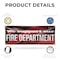 Signmission We Support our Fire Department, 18 Inch x 48 Inch, Vinyl Banner B-30934 - alternate 5