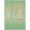 Homeroots 5' X 8' Green And Gold Nautical Washable Indoor Outdoor Area Rug 631036 - alternate 5