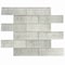 Apollo Tile Gray 11.8 in x 11.8 in Glass Glossy Floor and Wall Subway 4.83 sqft/case, 5PK APLSRA8807A - alternate 1