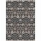 Homeroots 8' X 10' Black Brown And Beige Floral Washable Indoor Outdoor Area Rug 605416 - alternate 8