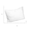 Homeroots Set of Two Microfiber Down Alternative Medium Hypoallergenic King Size Bed Pillows 526445 - alternate 4