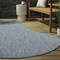 Jonathan Y Evan Modern Rustic Organic Curve Turquoise 9 ft. x 12 ft. Indoor/Outdoor Shaped Area Rug SHP102G-9 - alternate 5