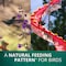 Cascade Hummingbird 23.5 fl. oz. Polypropylene DNA Amethyst Nectar Bird Feeder 32 ports 24980 - alternate 8