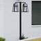 Gama Sonic Aria Solar Post Light, Double 66B50002 - alternate 6
