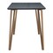Homeroots 55" Black And Gold Wood And Steel Counter Height Dining Table 394793 - alternate 6