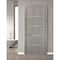 Sartodoors Modern Wood Interior Door with Hardware, Planum 0020 Grey Oak, Single Panel Frame Trims, Bathroom B PLANUM0020ID-SD-30 - alternate 5