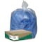 Earthsense Commercial 33 gal Trash Bags, 33 in x 39 in, Extra Heavy-Duty, 1.25 mil, Clear, 100 PK RNW4015C - alternate 1