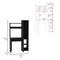 Homeroots 40" Black Computer Desk 477860 - alternate 6