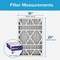 Filtrete Ultra Allergen Reduction Deep Pleat Filter 16'' x 25'' x 4'' NDP01-4IN-4 - alternate 1