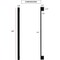 Leeki Modern Outdoor Light Fixture Linear Sconce U-Shaped Exterior Light, 60in Inch LKI-1075 - alternate 7
