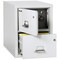 Fireking 2 Drawer, 1 Hr Fire Rated, Vertical, 31" Legal, Safe-In-A-File Arctic White 2-2131-CAWSF - alternate 4