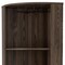 Homeroots 71in Walnut Wood Corner Bar Cabinet With Two Doors 535088 - alternate 3
