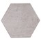 Andova Tiles Deroe- Hex 9-in. x 10-in. Hexagon Honeycomb Matte Porcelain Wall & Floor Tile, 9PK ANDDERH1356 - alternate 8