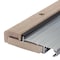 M-D Building Products 4-9/16 in. x 1-1/8 in. x 36 in. Silver Adjustable Aluminum & Hardwood Threshold 76265 - alternate 4