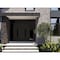 Vdomdoors Front Exterior Prehung Aluminum Double Doors Ronex1277 Black Enamel 2 Sidelights and Top Transom RONEX1277DEXD-BLK-W14+72+14xH96+16-LH-I - alternate 3