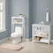 Alaterre Furniture Coventry Over Toilet Open Storage Shelf, Bath Storage Shelf ANCT736WH - alternate 7