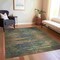 Homeroots 5' X 8' Coffee Abstract Washable Indoor Outdoor Area Rug 608851 - alternate 8