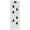 Eaton Tripp Lite series SmartRack Cable Gland Plate for NEMA-Rated Enclosure Cabinets, 6 Ports (0.5 in.) SRGP1KO - alternate 1