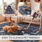 Jonathan Y Catmosphere Festive Feline Floral Border Non-Slip Machine-Washable Charcoal 4 ft. x 6 ft. Area Rug ANM100C-4 - alternate 6