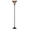 Jonathan Y Dragonfly Tiffany-Style 71" Torchiere Floor Lamp, Bronze/Green JYL8002B - alternate 1
