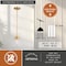 Vaxcel Harper 1L Gold Brass Mid-Century Modern Pendant Light Clear Glass P0403 - alternate 7