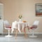 Fabulaxe Mid-Century Modern White Tulip Side Chair with Red Cushioned Seat - Stylish and QI004628.RD.2 - alternate 9
