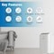 Equator 16000Btu PORTABLE AIR CONDITIONER Cool+Heat Indoor 700sf AutoSwing 110V 806912 - alternate 7