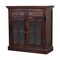 Homeroots 35in Walnut Solid Wood Accent Cabinet With Two Doors And Two Drawers 654284 - alternate 7