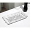 Homeroots 10in Clear Rectangular Cut Crystal Serving Tray 517510 - alternate 5