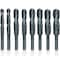 Hiltex Jumbo Silver & Deming Drill Bit Set, 8 Piece for Steel, Reduced Shank Drill Press Bits 10005 - alternate 5