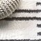 Jonathan Y Petra Stripe Geometric Shag White/Gray 2 ft. x 8 ft. Runner Rug MOH406A-28 - alternate 7