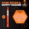 Xpose Safety 120 Pack 42in Ring Loop Orange Traffic Delineator Post, 120PK DLR-ORG-42-FP120-X - alternate 5