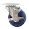 Service Caster 3.5 Inch SS Solid Polyurethane Swivel Top Plate Caster with Brake SCC-SS20S3514-SPUS-TLB - alternate 1