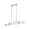 Z-Lite Benoit Brushed Nickel 1 Light Linear Chandelier 1959-44L-BN-LED - alternate 6