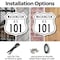 Signmission Washington Route Marker Shield Sign Us 1, 12 inch X 12 inch, Plastic Sign, 2PK SHI-P-2PACK-12-475 - alternate 4