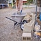Corona Tools 6 Cu. Ft. Poly Wheelbarrow, Steel Handles, Dual Wheel Flat Free Tires WB12166 - alternate 5