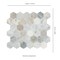 Msi Capri Blue Hexagon Sample Honed Mosaic Marble Floor And Wall Tile ZOR-MD-0532-SAM - alternate 14