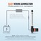 Vevor Linear Actuator 12V 10In Heavy Duty 1320lbs/6000N 0.19 in/s IP44 Protection OK628-6000N - alternate 7