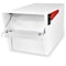 Mail Boss Street Safe Rear-Lock Security Mailbox, Wood Grain, USPS Approved 805916 - alternate 7