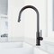 Vigo Bristol Single Handle Pull-Down Sprayer Kitchen Faucet in Matte Black VG02033MB - alternate 6