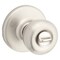 Kwikset Privacy Door Knob, Satin Nickel 300T-15 CP - alternate 1
