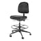 Cramer Polyurethane Task Chair, 22-3/4" to 33-1/4", No Arms, Black RPMH2-252-2 - alternate 1