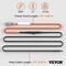 Vevor Self-Regulating Pipe Heating Cable 3FT 5W/FT Heat Tape with Thermostat 5MLTV1-3 - alternate 7